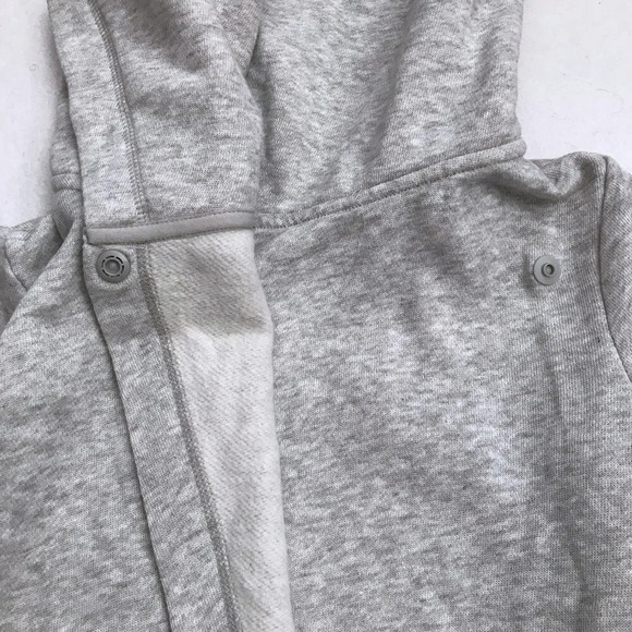 Z by Zella NWT Lightweight Heather Grey Jacket Girls S (7/8) - Picture 9 of 14